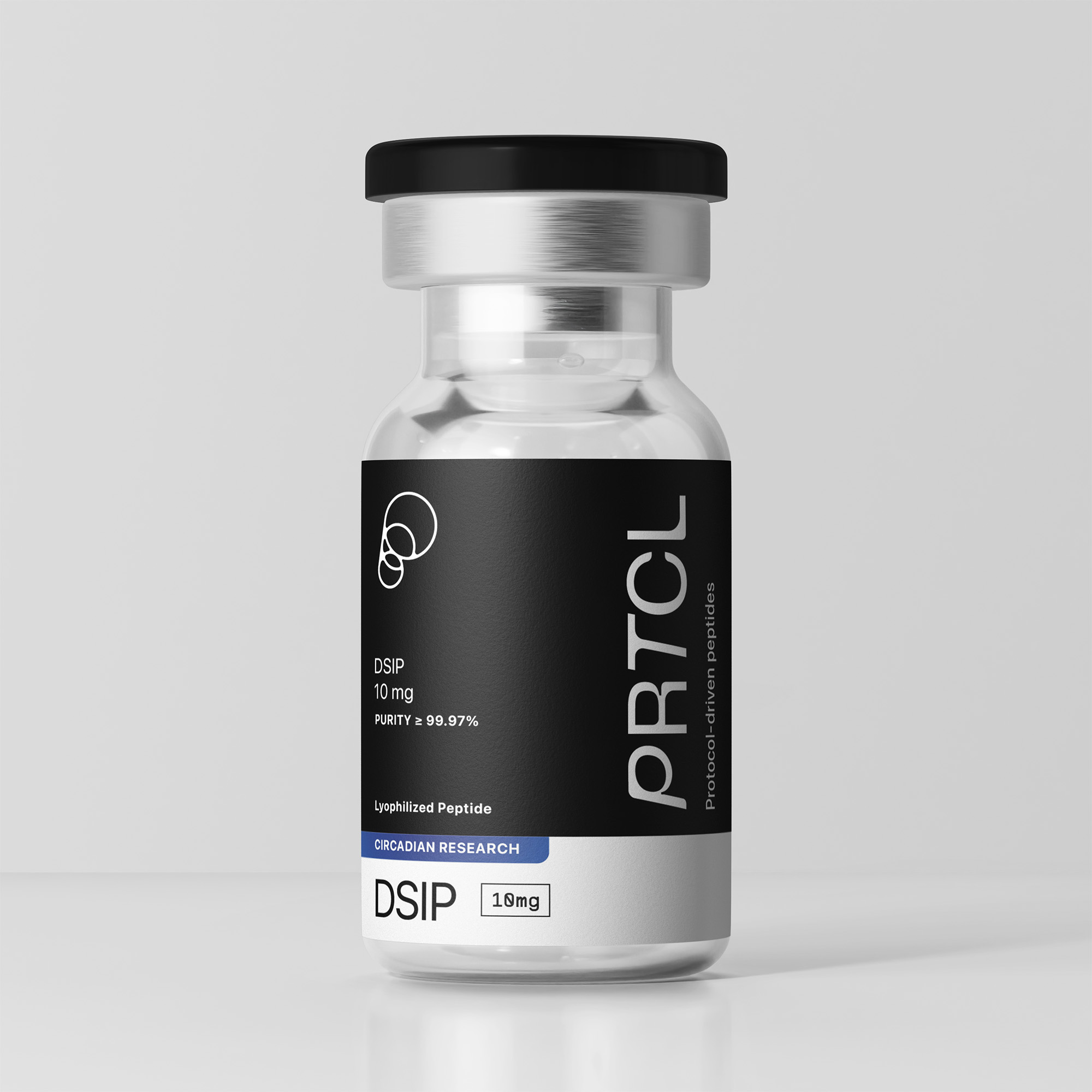 DSIP — 10 mg Lyophilized Vial, verified to ≥99% purity